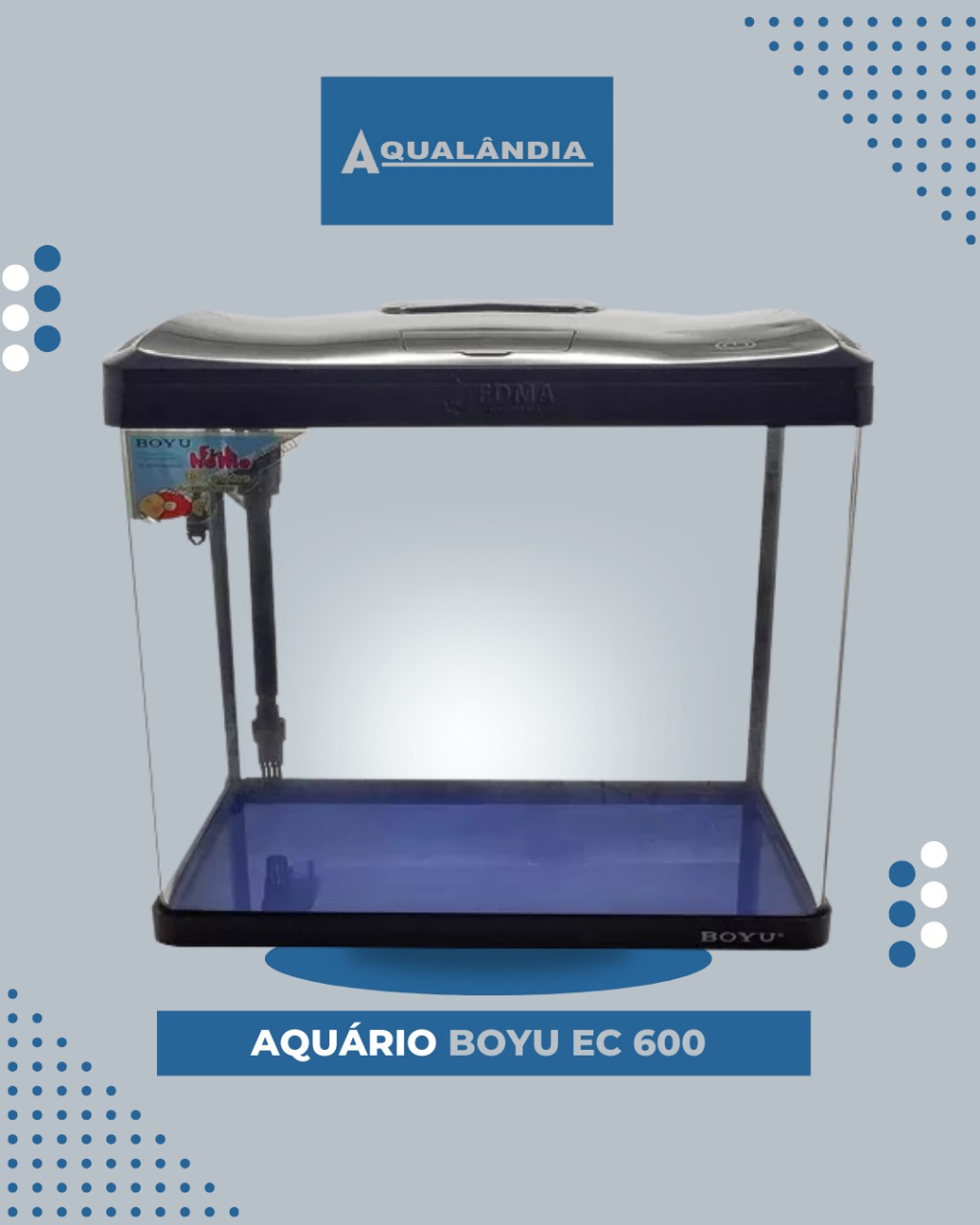 Aquário Boyu EC 600