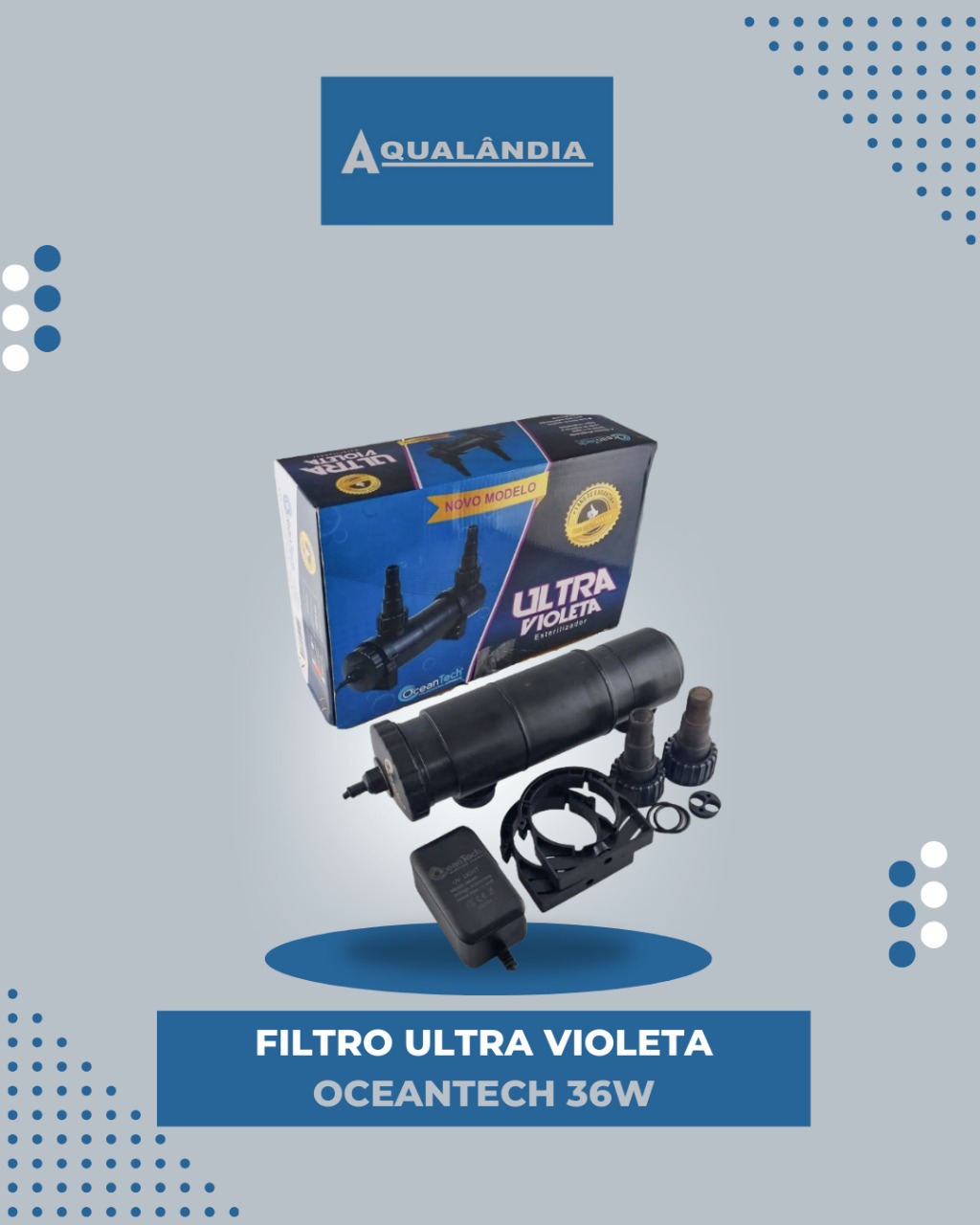 Filtro Ultra Violeta Oceantech 36W