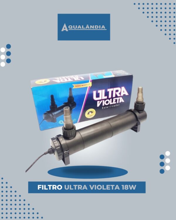 Filtro Ultra Violeta 18W